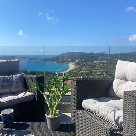Haut De Villa - Vue Mer Avec Coucher De Soleil Cargèse Εξωτερικό φωτογραφία
