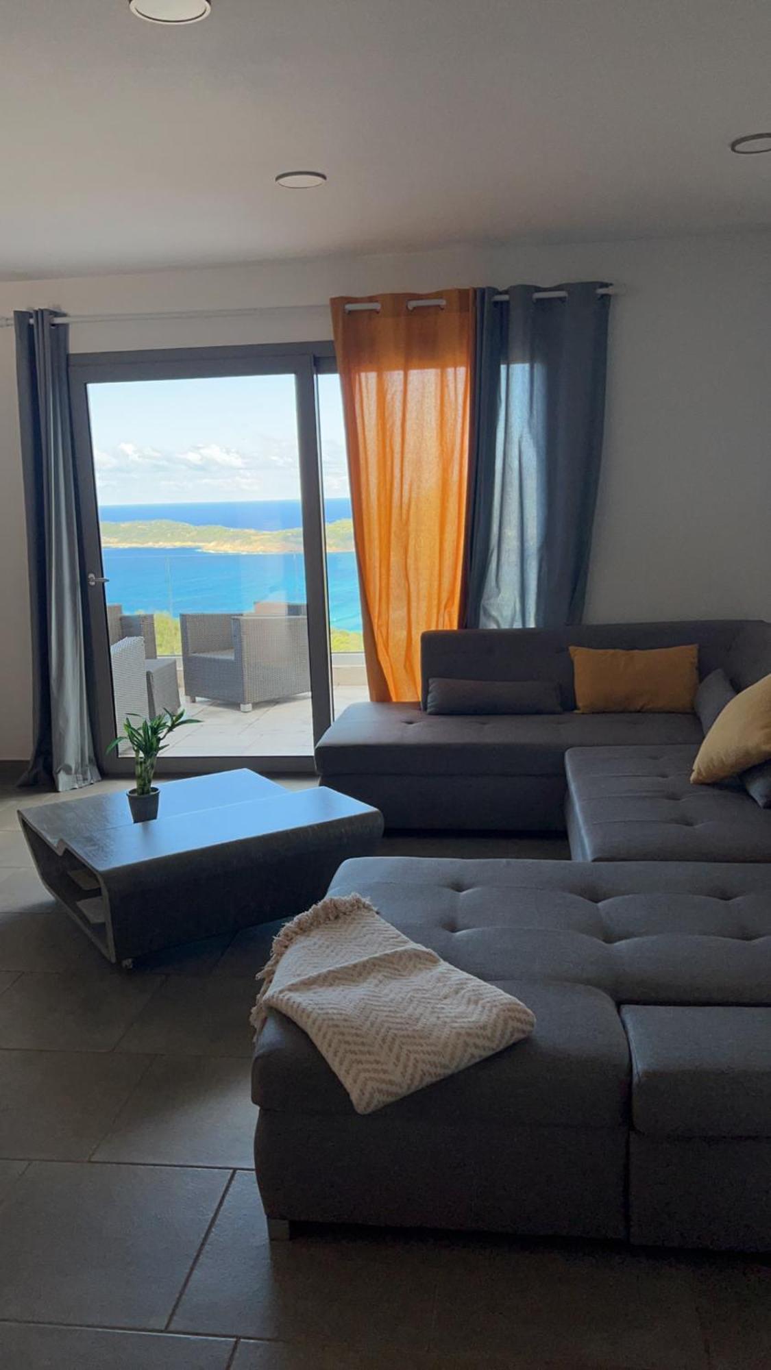 Haut De Villa - Vue Mer Avec Coucher De Soleil Cargèse Εξωτερικό φωτογραφία